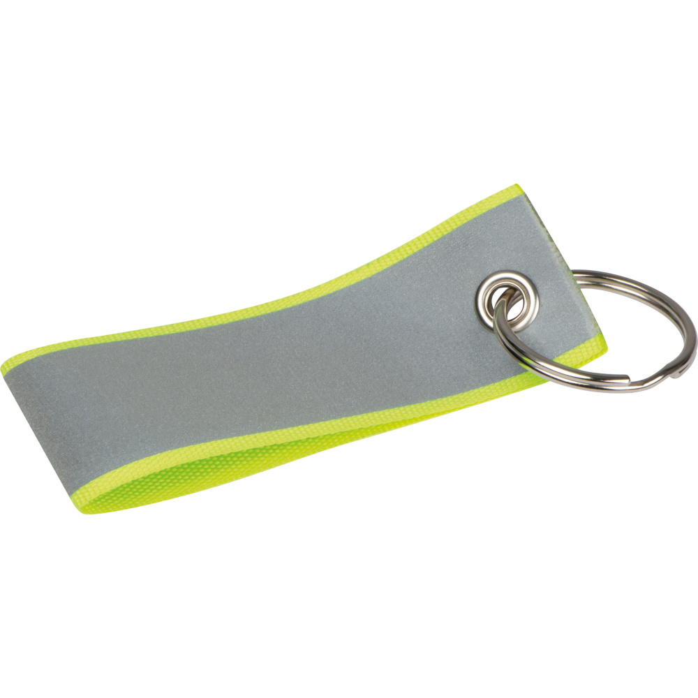 Logo trade promotional item photo of: Reflective keyring